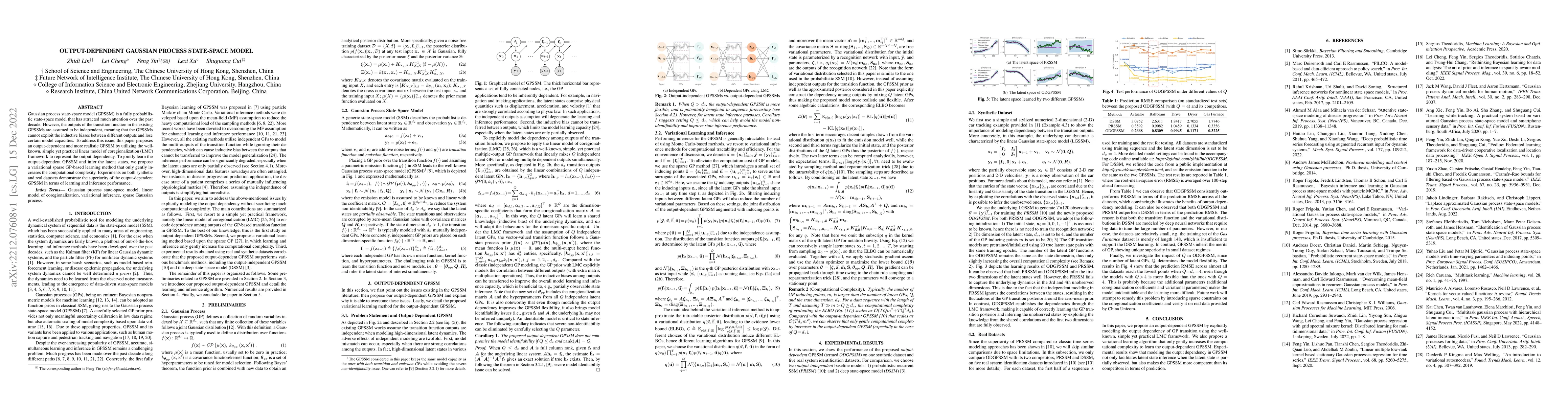 Thumbnail for Output-Dependent Gaussian Process State-Space Model