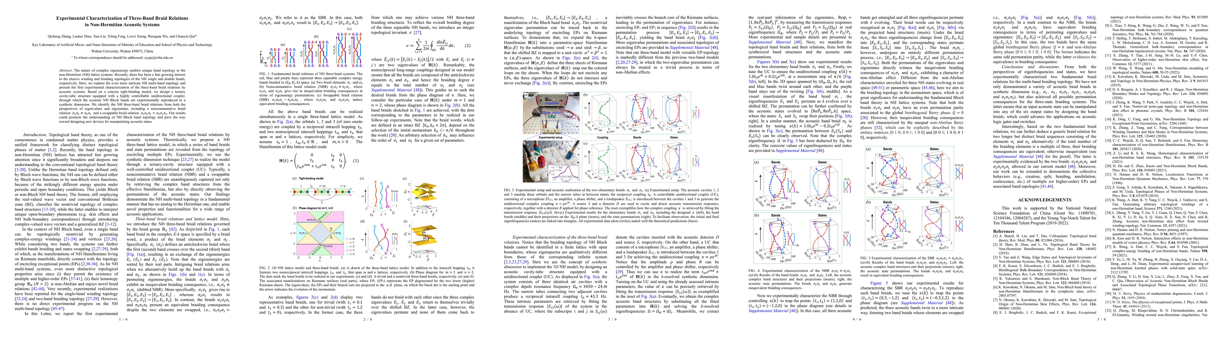Thumbnail for Experimental Characterization of Three-Band Braid Relations in
  Non-Hermitian Acoustic Systems