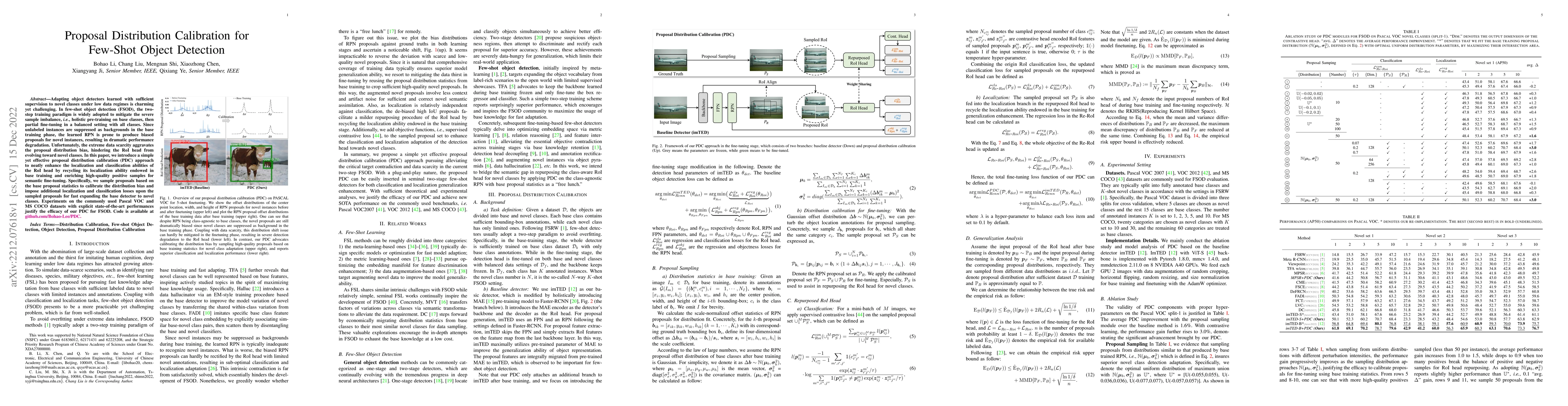 Thumbnail for Proposal Distribution Calibration for Few-Shot Object Detection