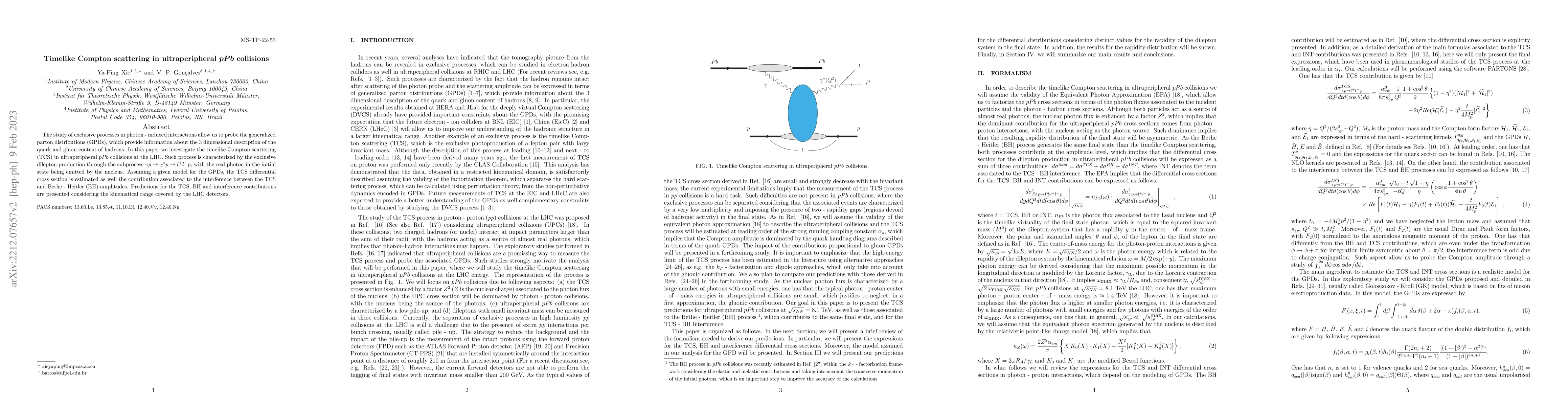 Thumbnail for Timelike Compton scattering in ultraperipheral $pPb$ collisions