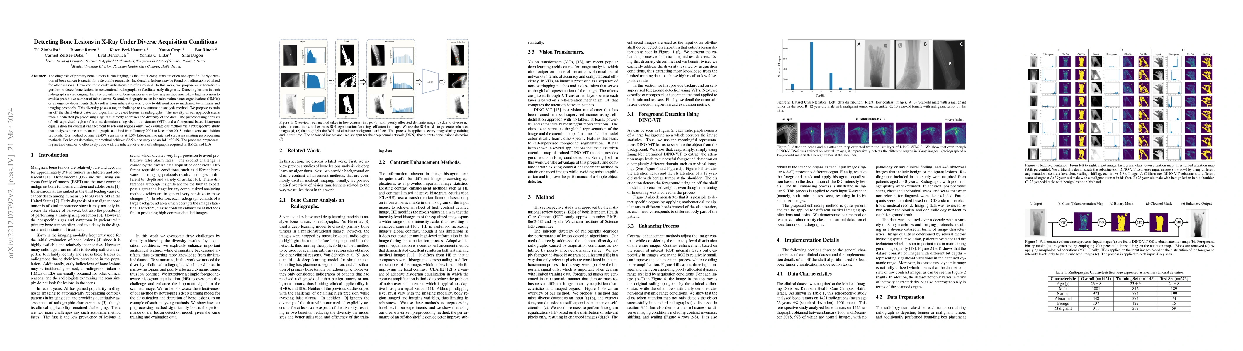 Thumbnail for Detecting Bone Lesions in X-Ray Under Diverse Acquisition Conditions