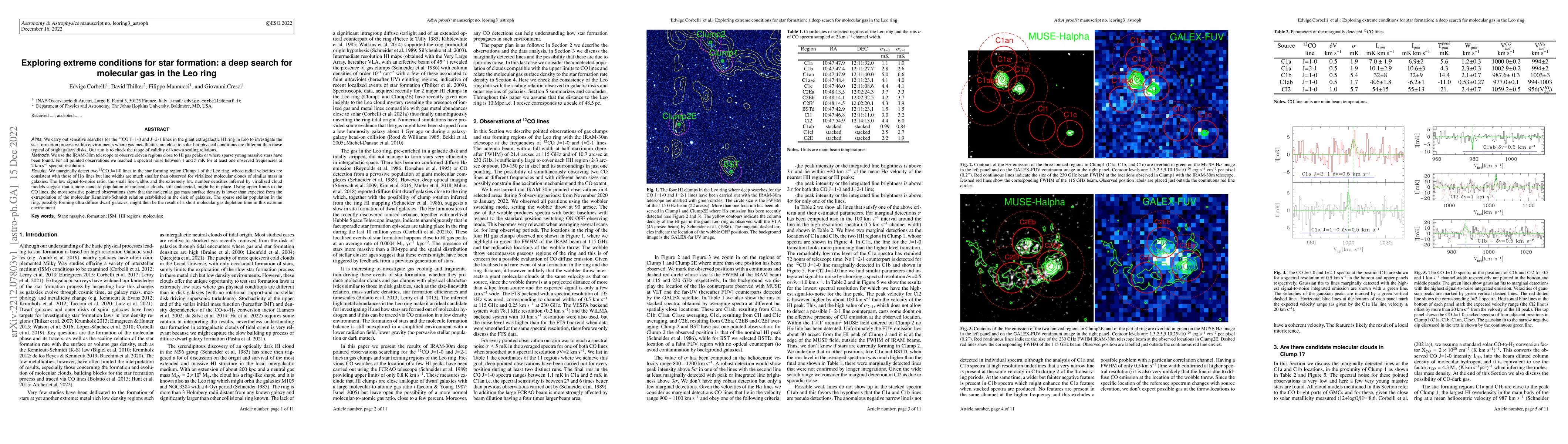 Thumbnail for Exploring extreme conditions for star formation: a deep search for
  molecular gas in the Leo ring
