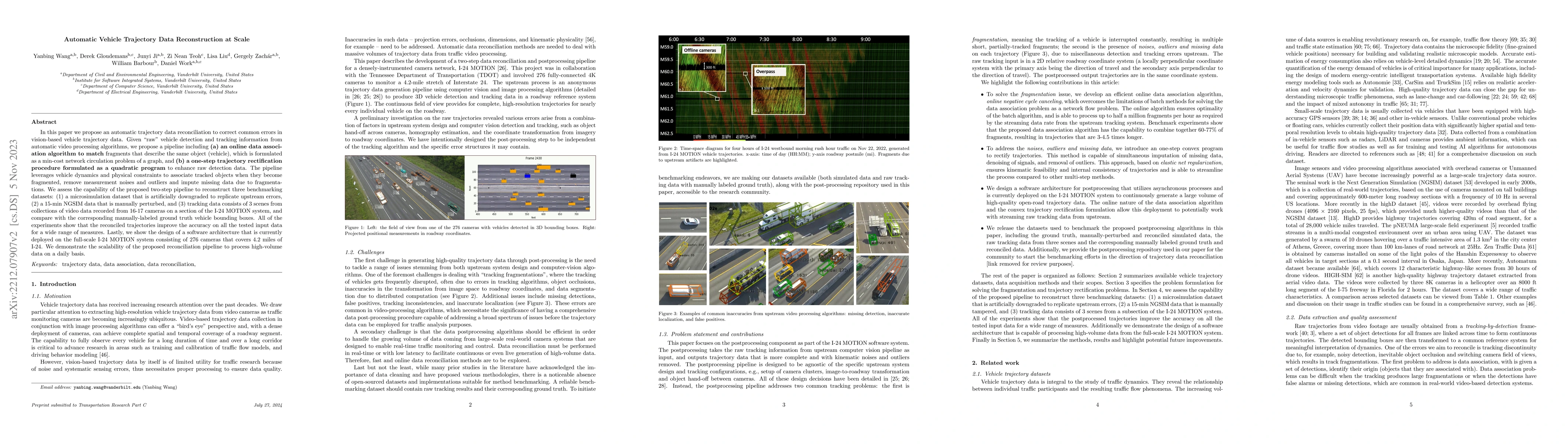 Thumbnail for Automatic vehicle trajectory data reconstruction at scale