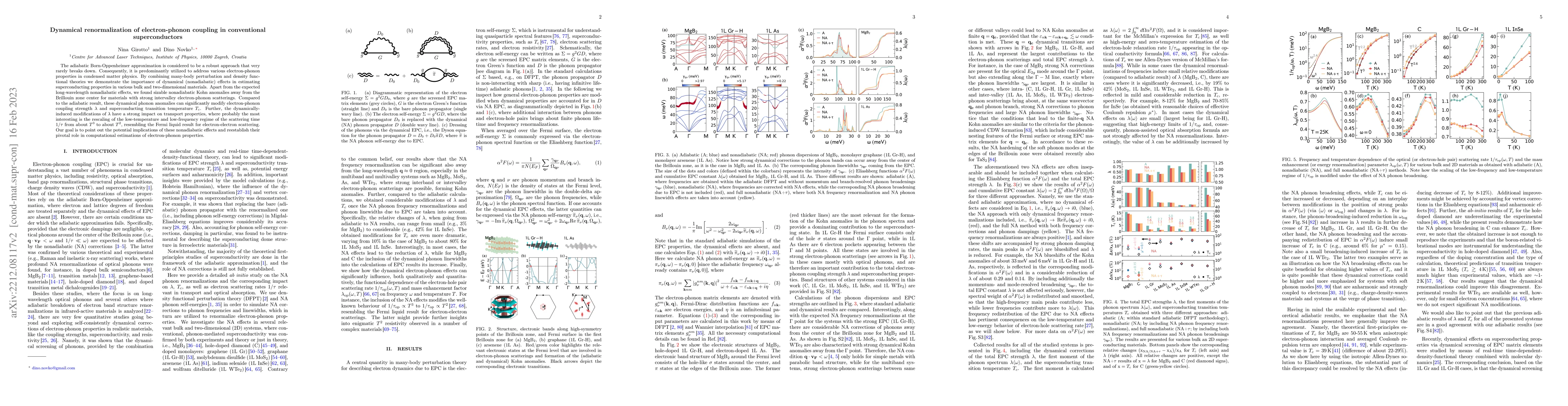 Thumbnail for Dynamical renormalization of electron-phonon coupling in conventional
  superconductors