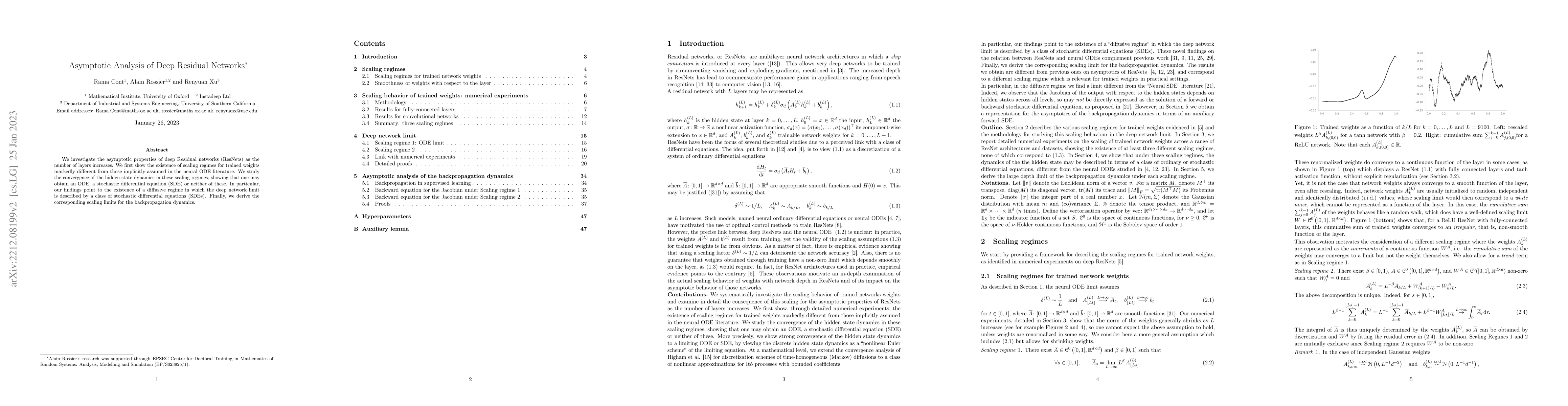 Thumbnail for Asymptotic Analysis of Deep Residual Networks