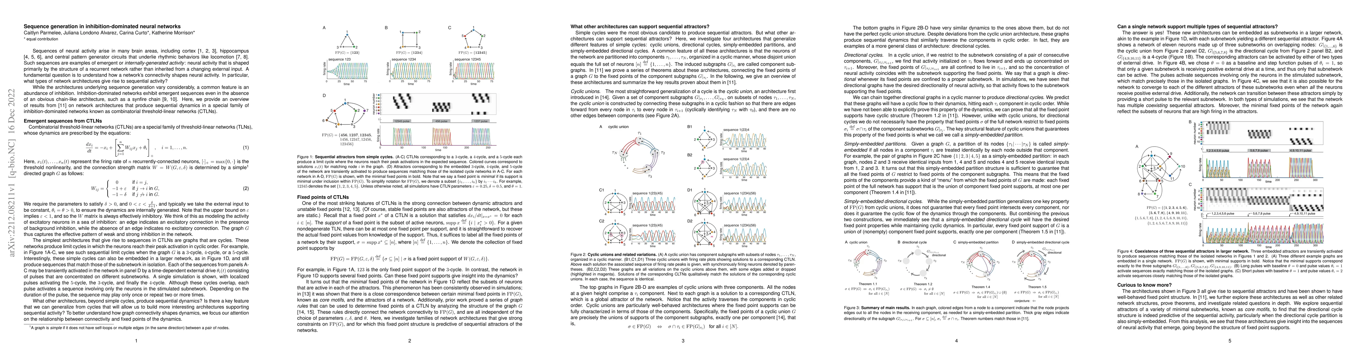 Thumbnail for Sequence generation in inhibition-dominated neural networks