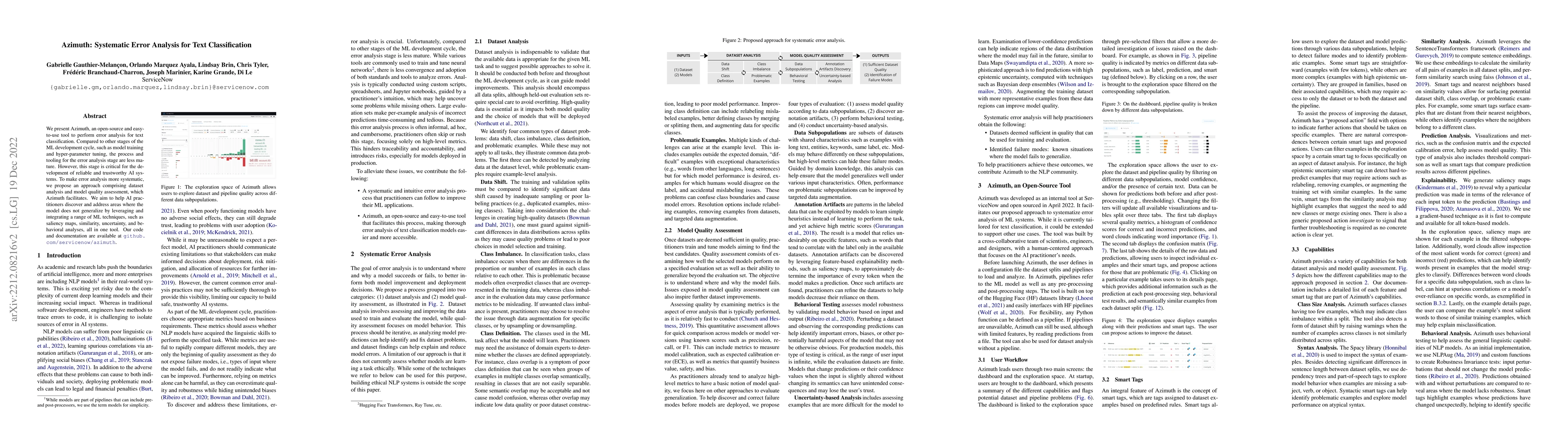 Thumbnail for Azimuth: Systematic Error Analysis for Text Classification