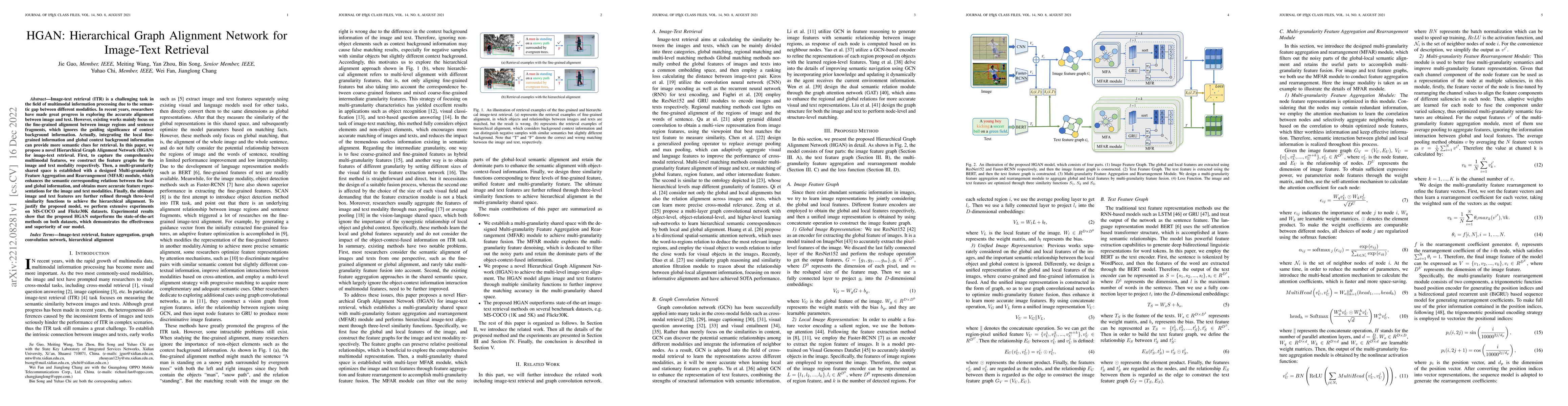Thumbnail for HGAN: Hierarchical Graph Alignment Network for Image-Text Retrieval