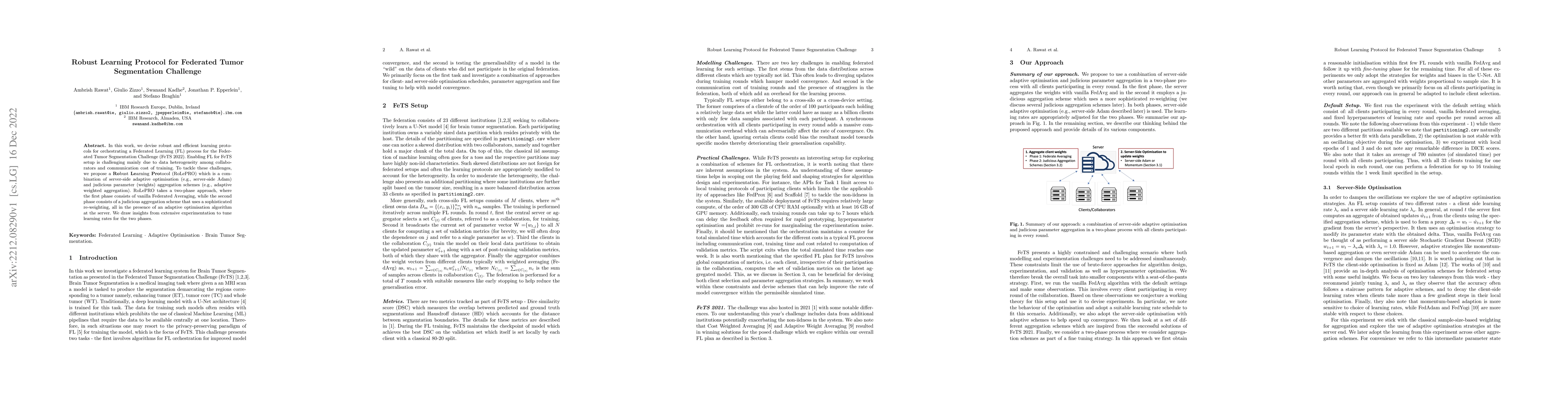 Thumbnail for Robust Learning Protocol for Federated Tumor Segmentation Challenge