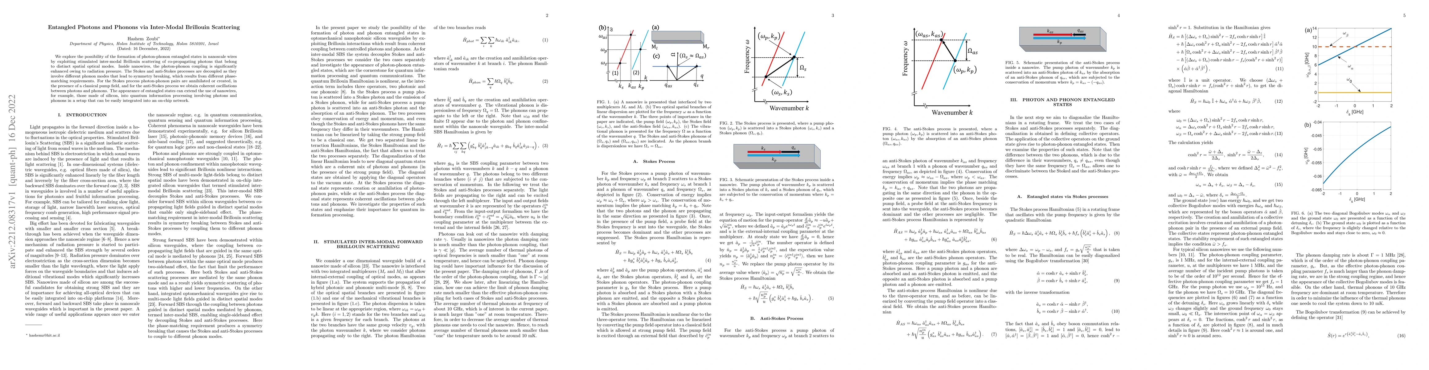 Thumbnail for Entangled Photons and Phonons via Inter-Modal Brillouin Scattering