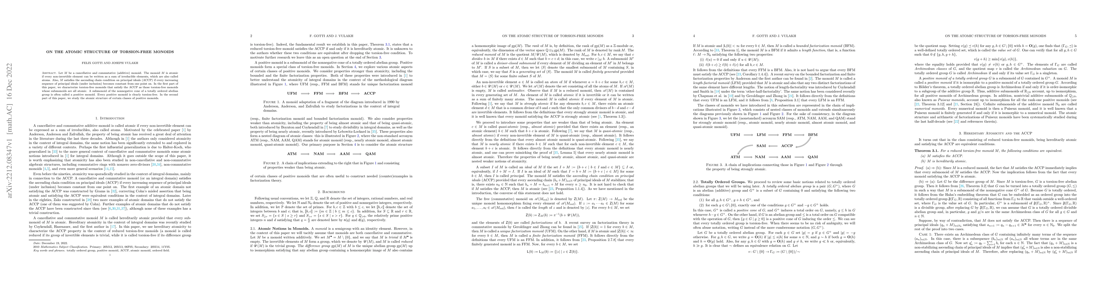Thumbnail for On the atomic structure of torsion-free monoids