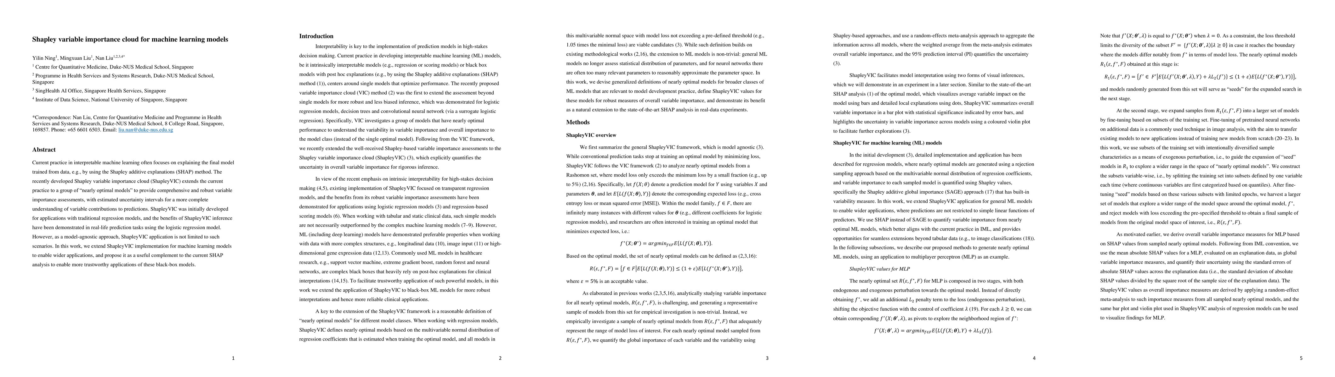 Thumbnail for Shapley variable importance cloud for machine learning models