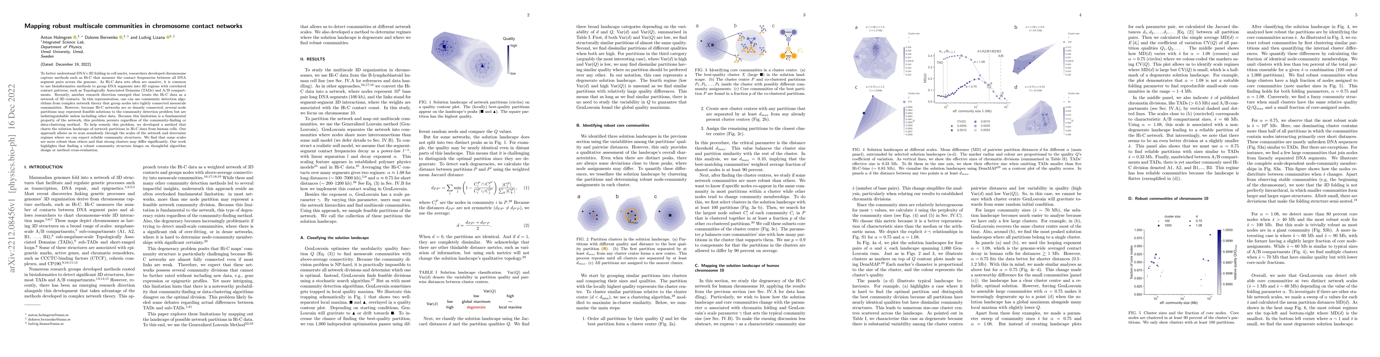 Thumbnail for Mapping robust multiscale communities in chromosome contact networks