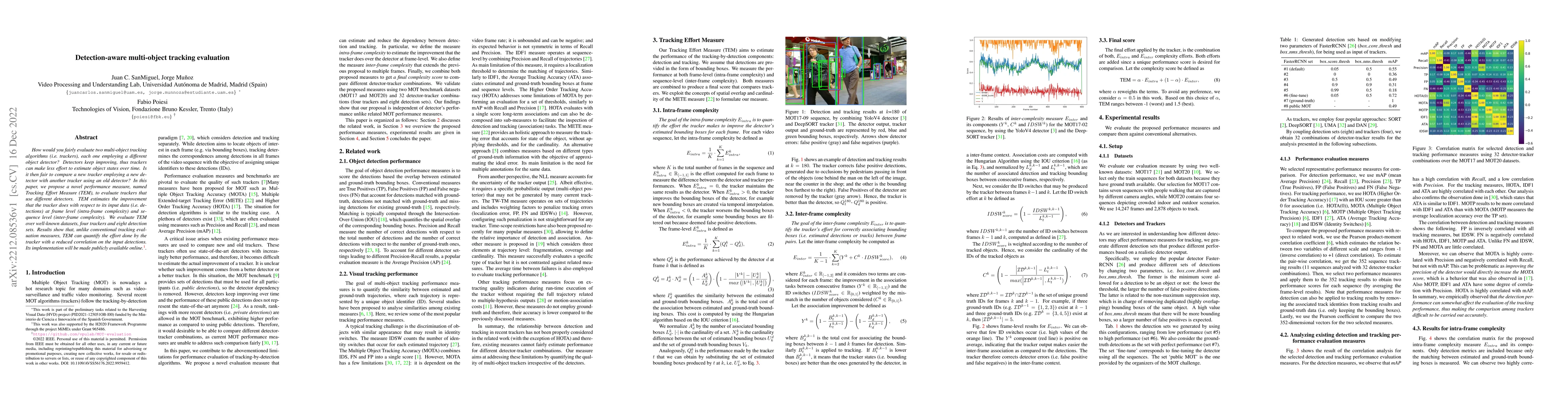 Thumbnail for Detection-aware multi-object tracking evaluation