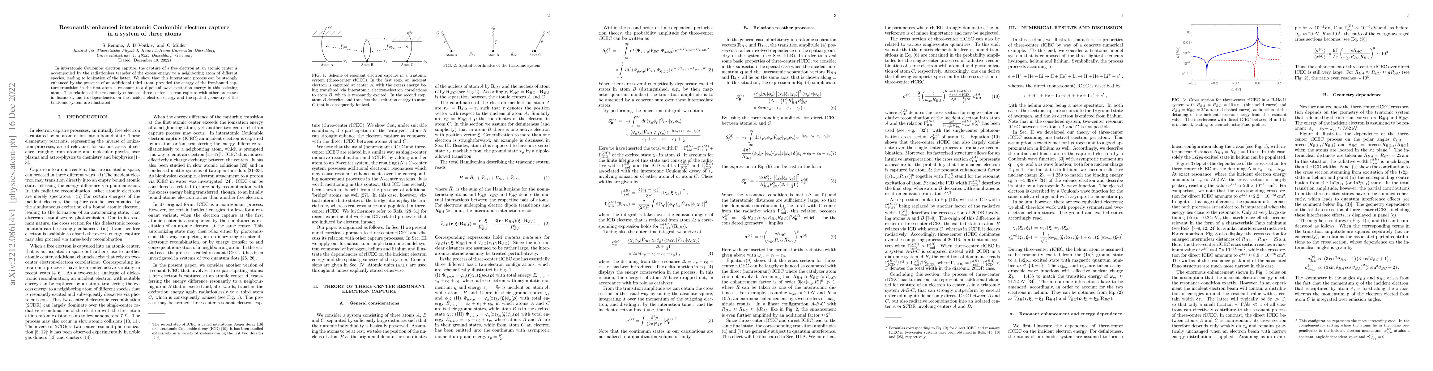 Thumbnail for Resonantly enhanced interatomic Coulombic electron capture in a system
  of three atoms