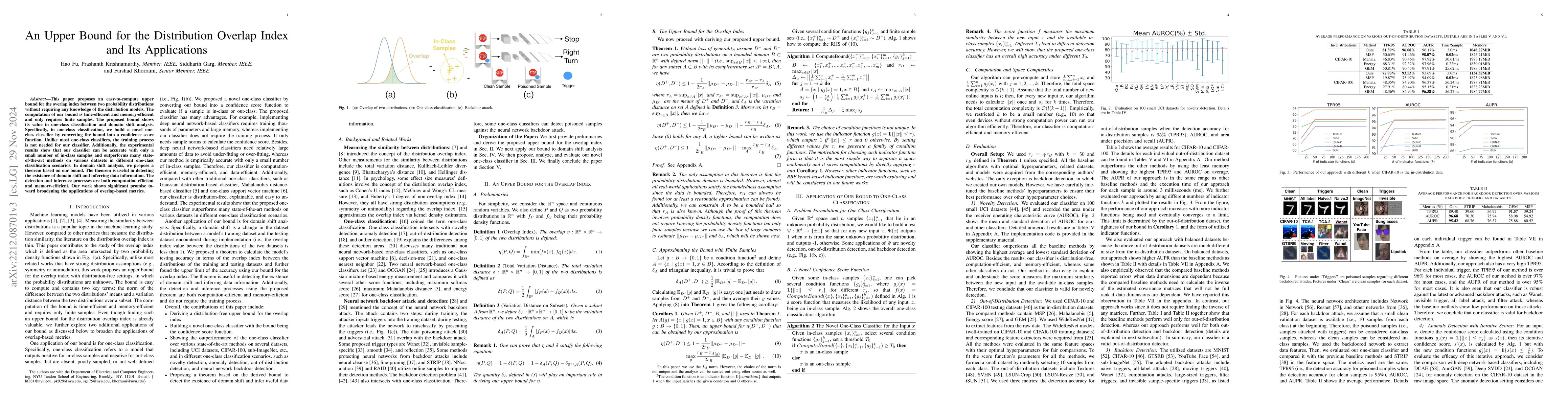 Thumbnail for An Upper Bound for the Distribution Overlap Index and Its Applications