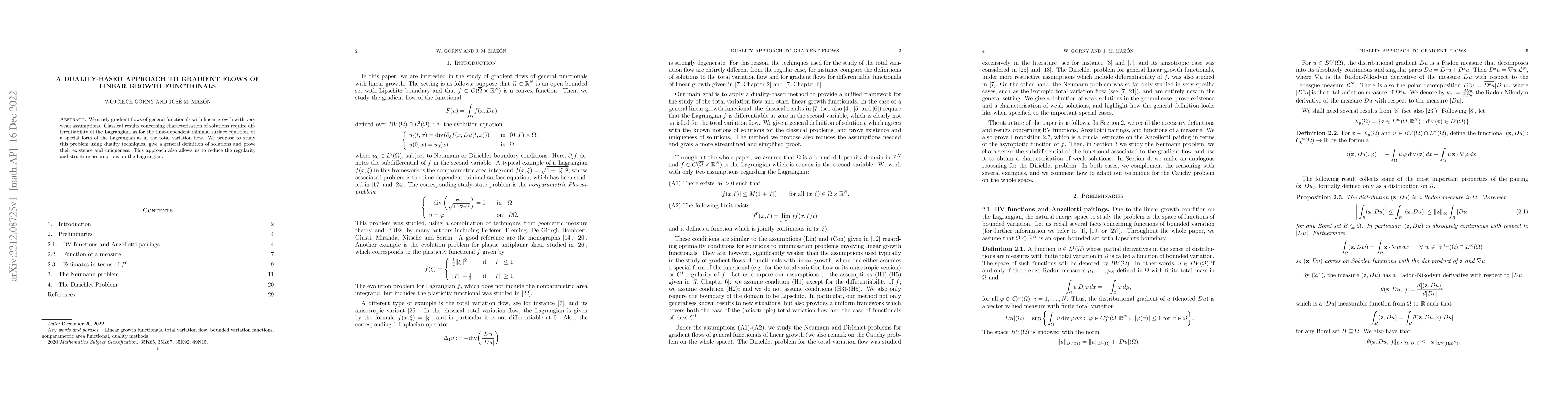 Thumbnail for A duality-based approach to gradient flows of linear growth functionals