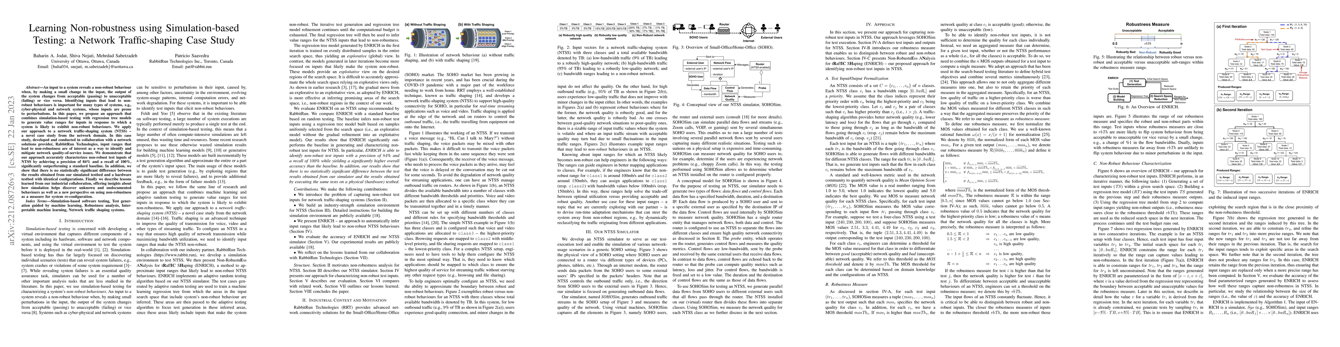 Thumbnail for Learning Non-robustness using Simulation-based Testing: a Network
  Traffic-shaping Case Study
