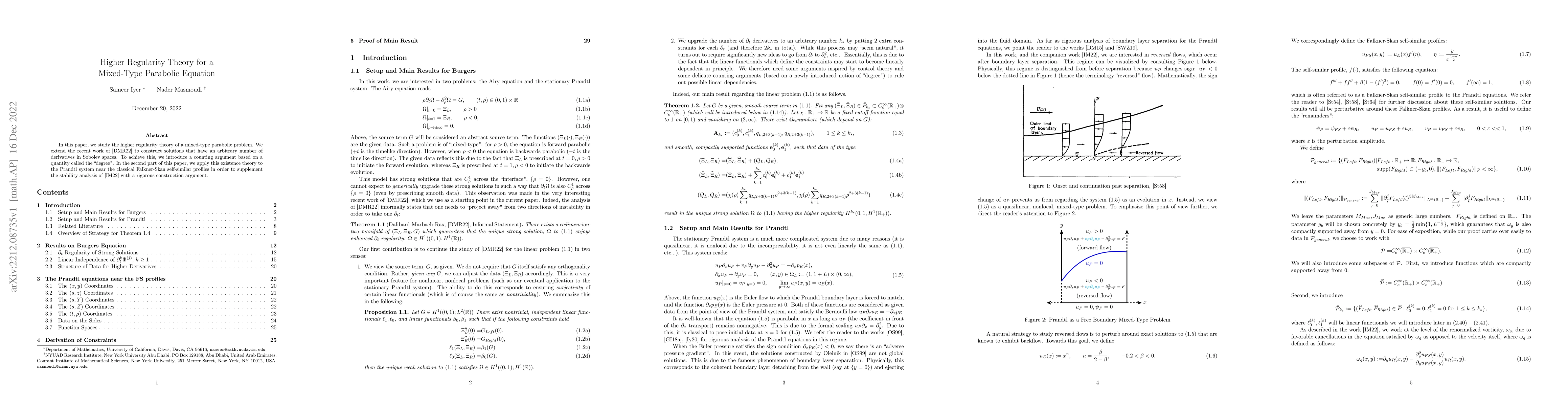 Thumbnail for Higher Regularity Theory for a Mixed-Type Parabolic Equation