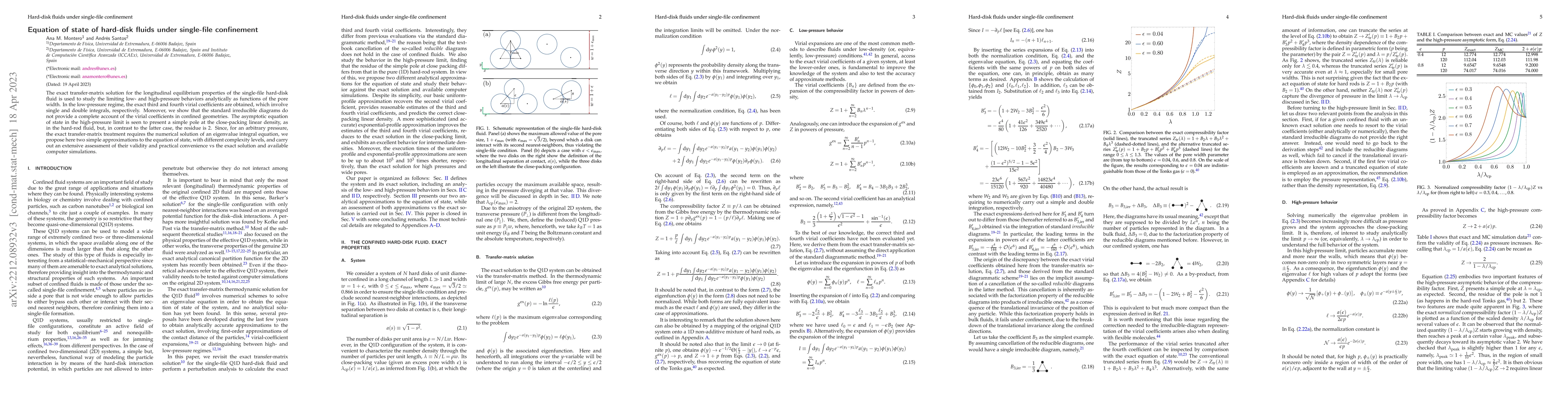 Thumbnail for Equation of state of hard-disk fluids under single-file confinement
