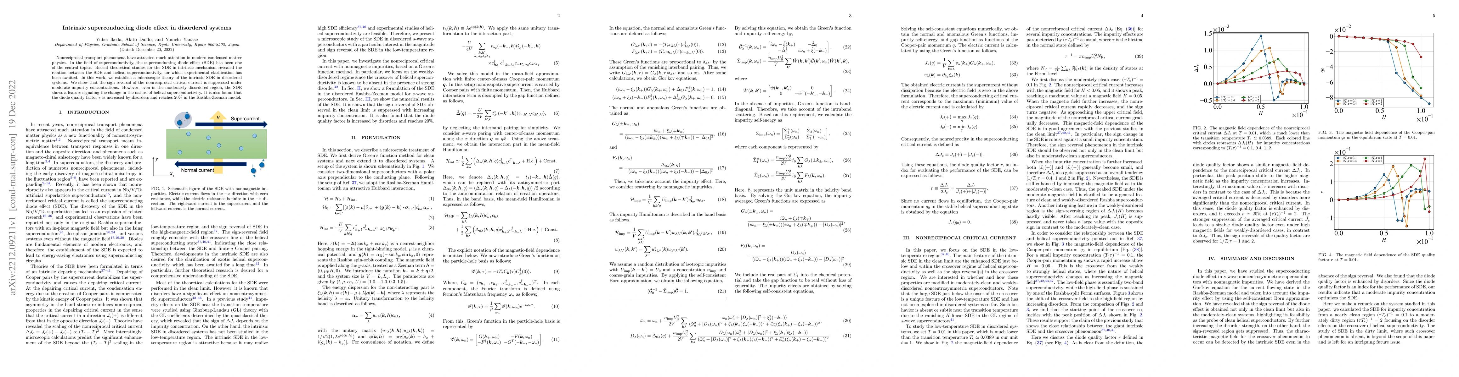 Thumbnail for Intrinsic superconducting diode effect in disordered systems