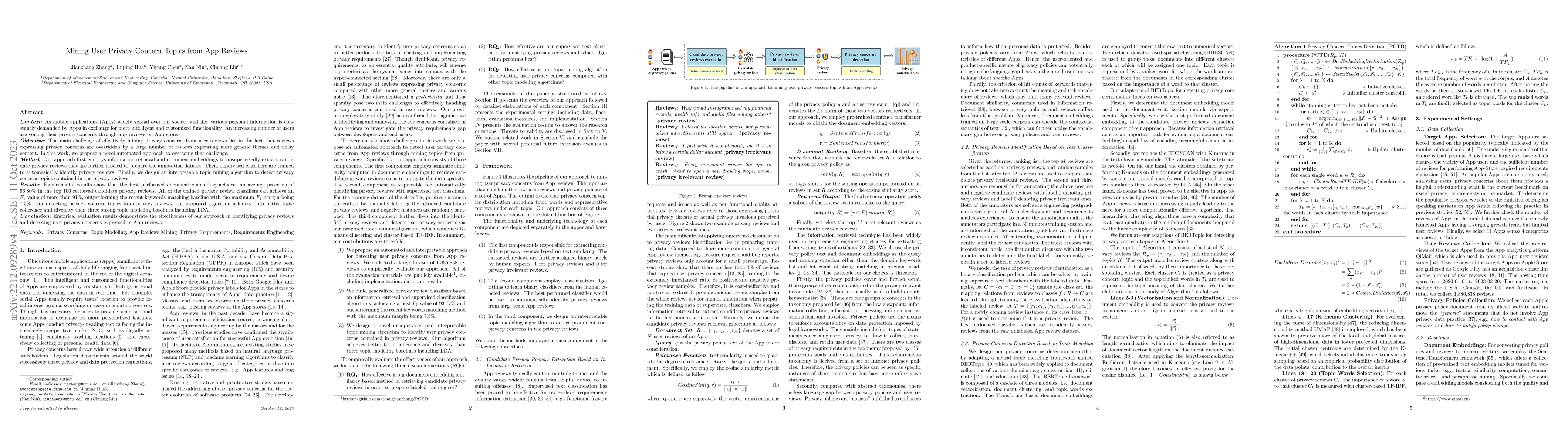 Thumbnail for Mining User Privacy Concern Topics from App Reviews