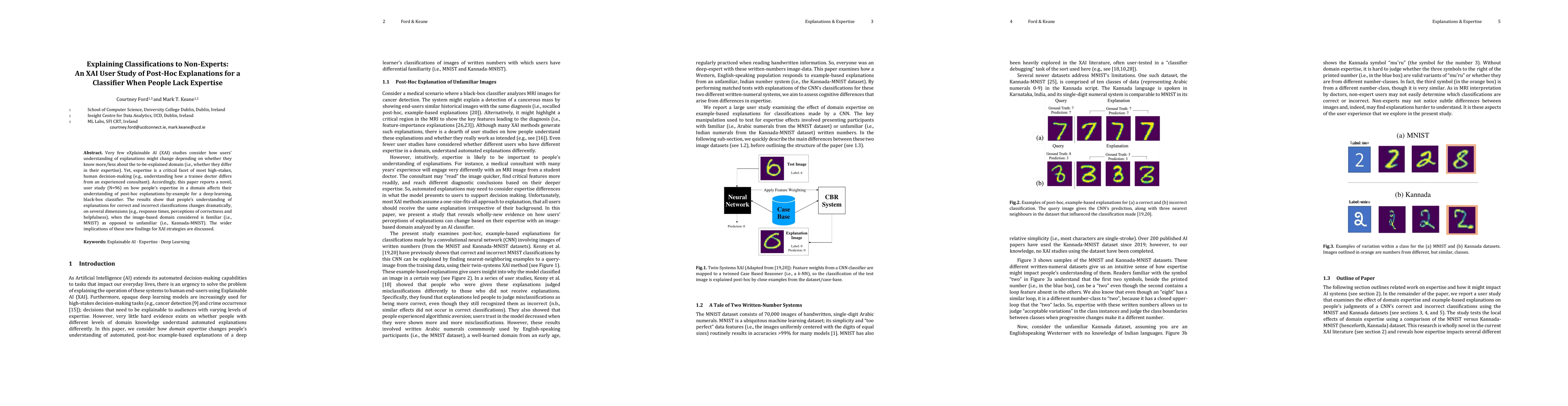 Thumbnail for Explaining Classifications to Non Experts: An XAI User Study of Post Hoc
  Explanations for a Classifier When People Lack Expertise