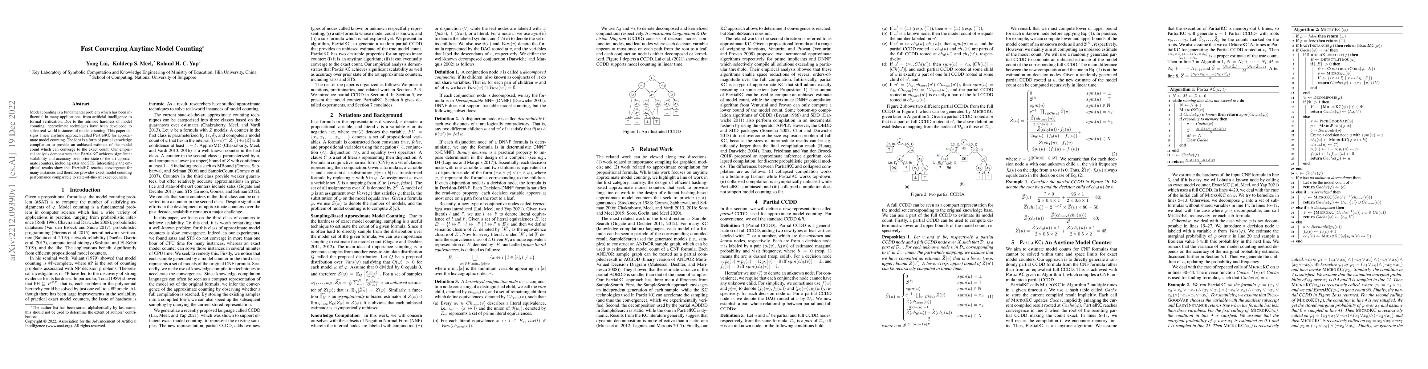Thumbnail for Fast Converging Anytime Model Counting