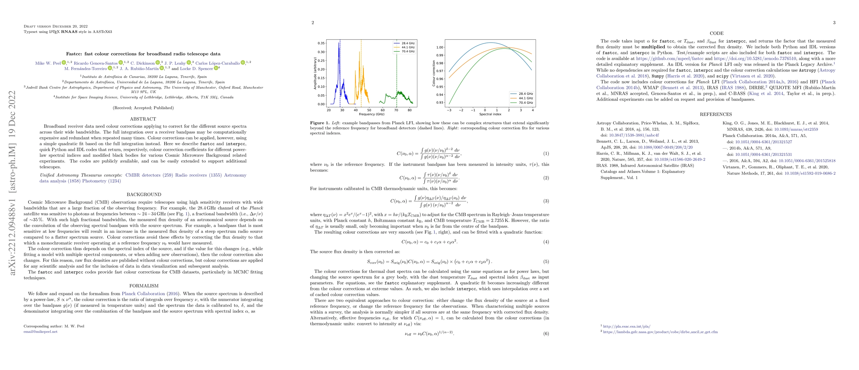 Thumbnail for Fastcc: fast colour corrections for broadband radio telescope data