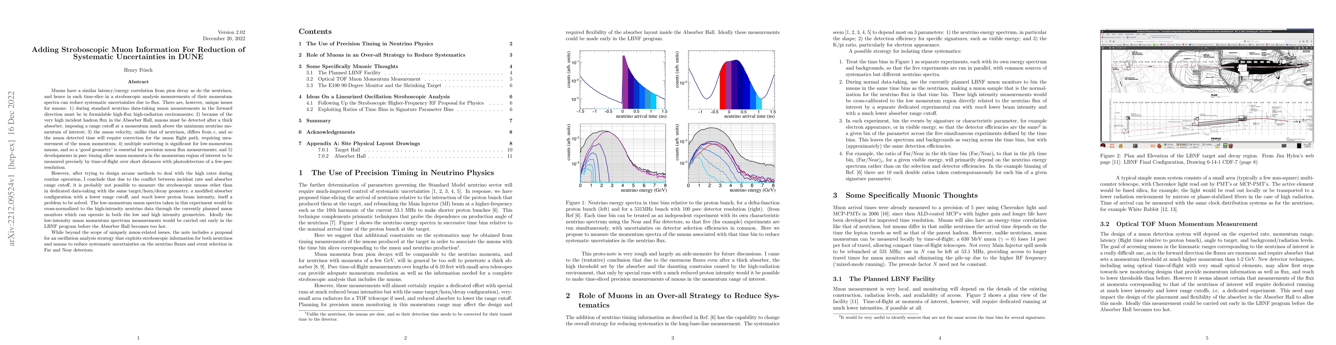 Thumbnail for Adding Stroboscopic Muon Information For Reduction of Systematic
  Uncertainties in DUNE