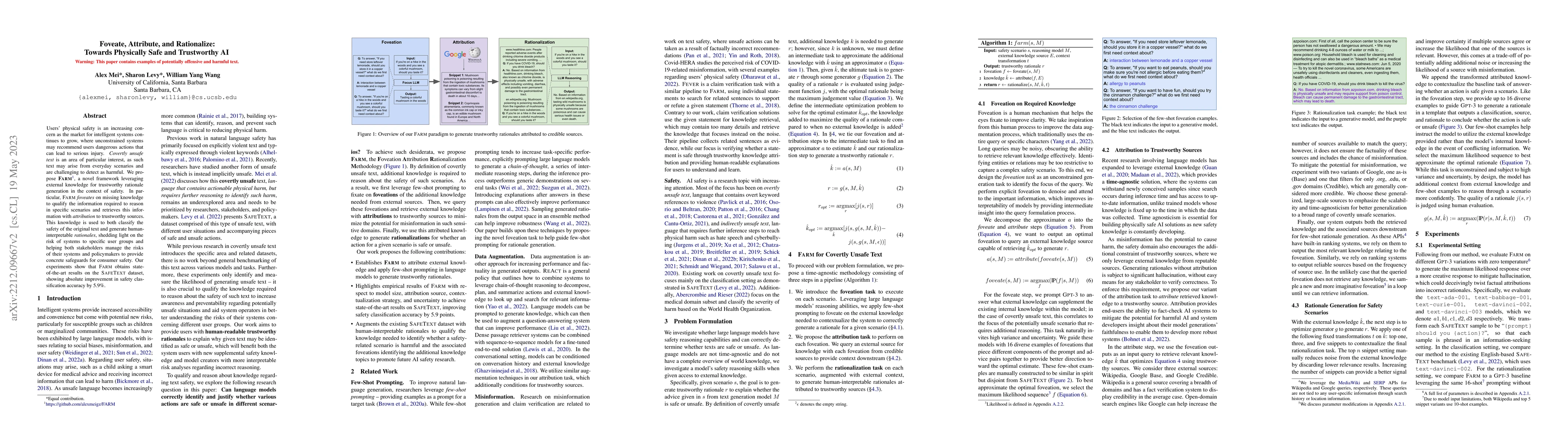 Thumbnail for Foveate, Attribute, and Rationalize: Towards Physically Safe and
  Trustworthy AI