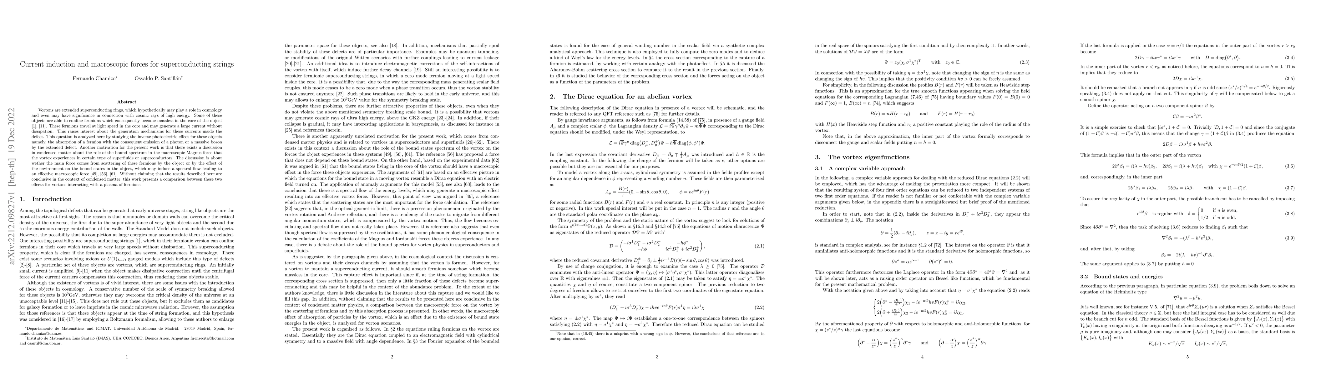 Thumbnail for Current induction and macroscopic forces for superconducting strings