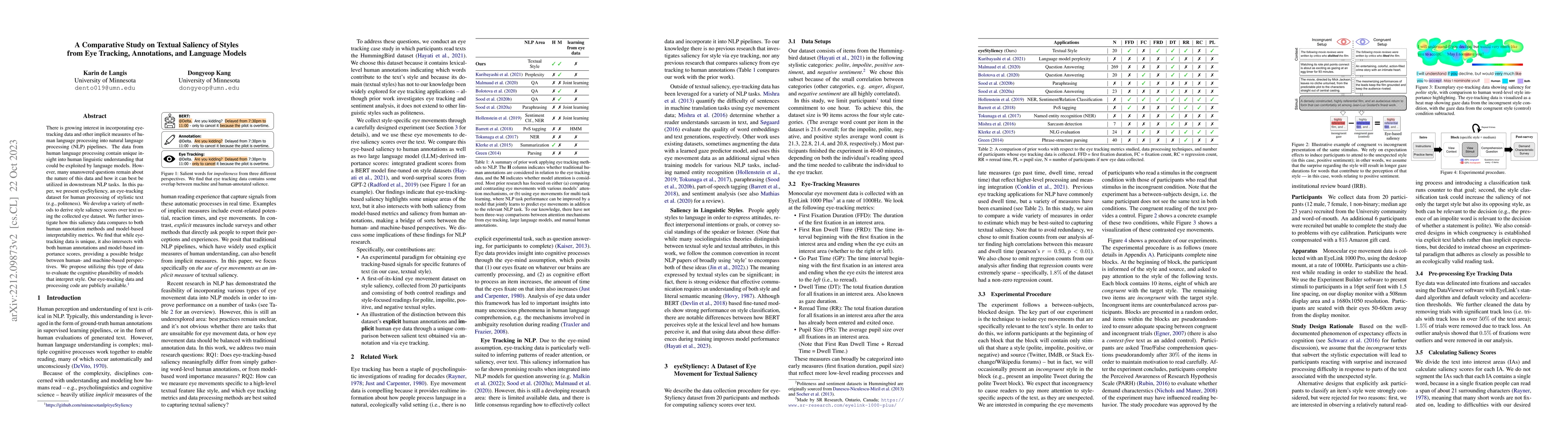 Thumbnail for A Comparative Study on Textual Saliency of Styles from Eye Tracking,
  Annotations, and Language Models