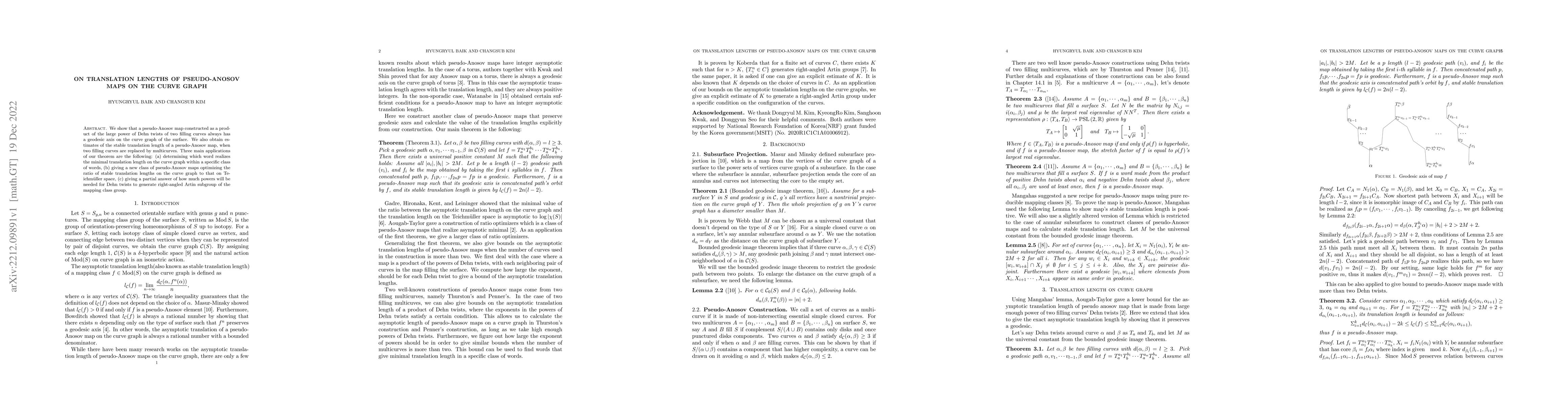 Thumbnail for On Translation Lengths of Pseudo-Anosov Maps on the Curve Graph