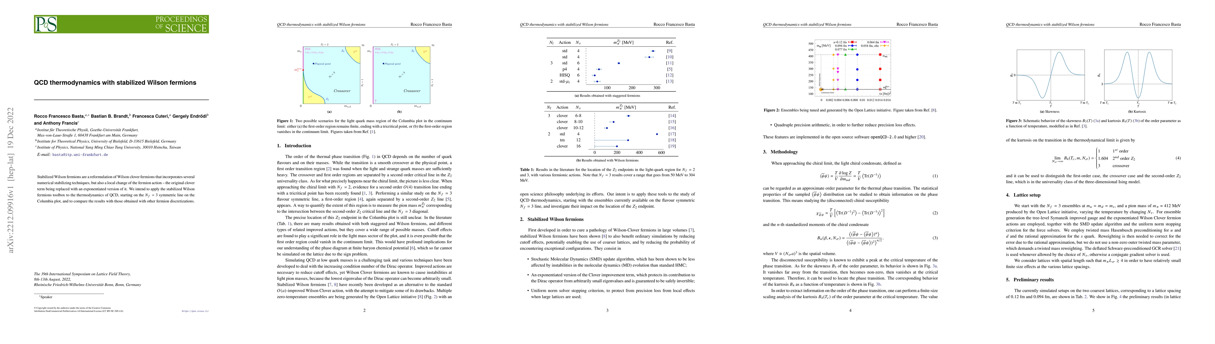 Thumbnail for QCD thermodynamics with stabilized Wilson fermions