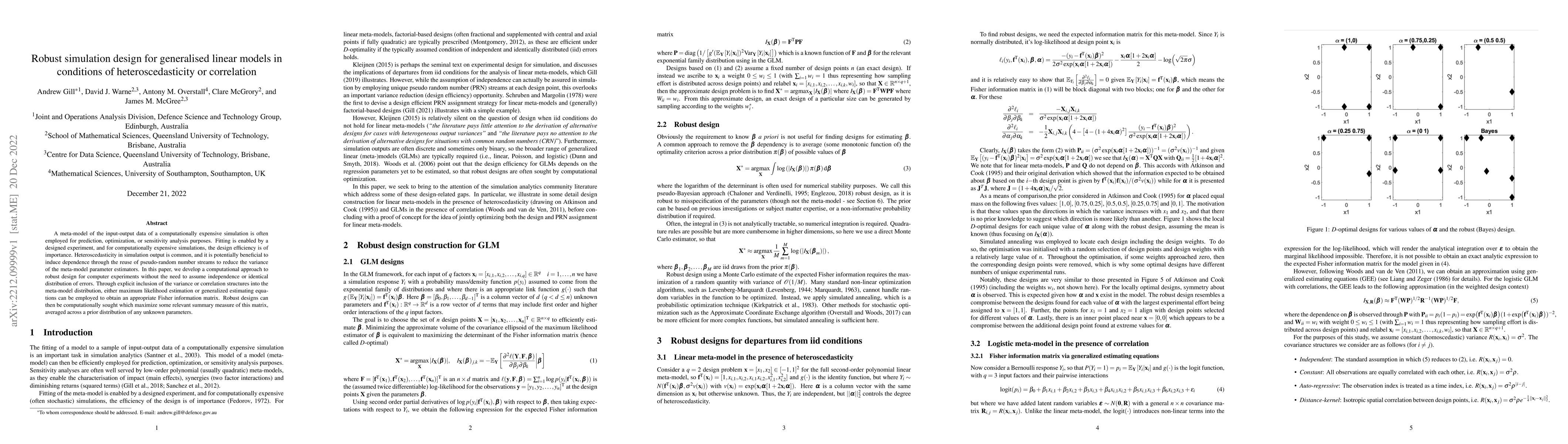 Thumbnail for Robust simulation design for generalized linear models in conditions of
  heteroscedasticity or correlation