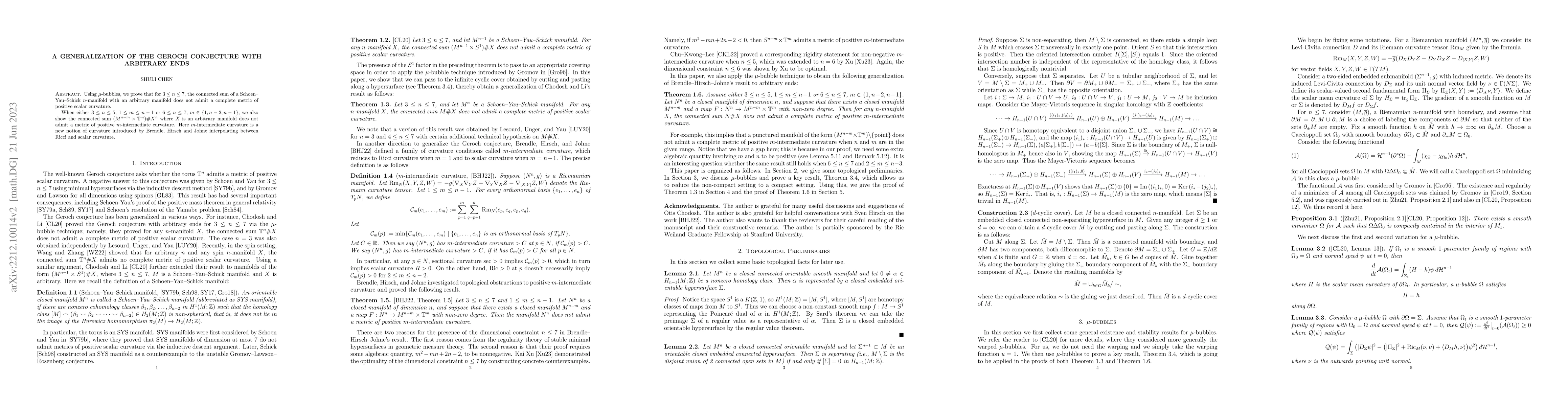 Thumbnail for A Generalization of the Geroch Conjecture with Arbitrary Ends