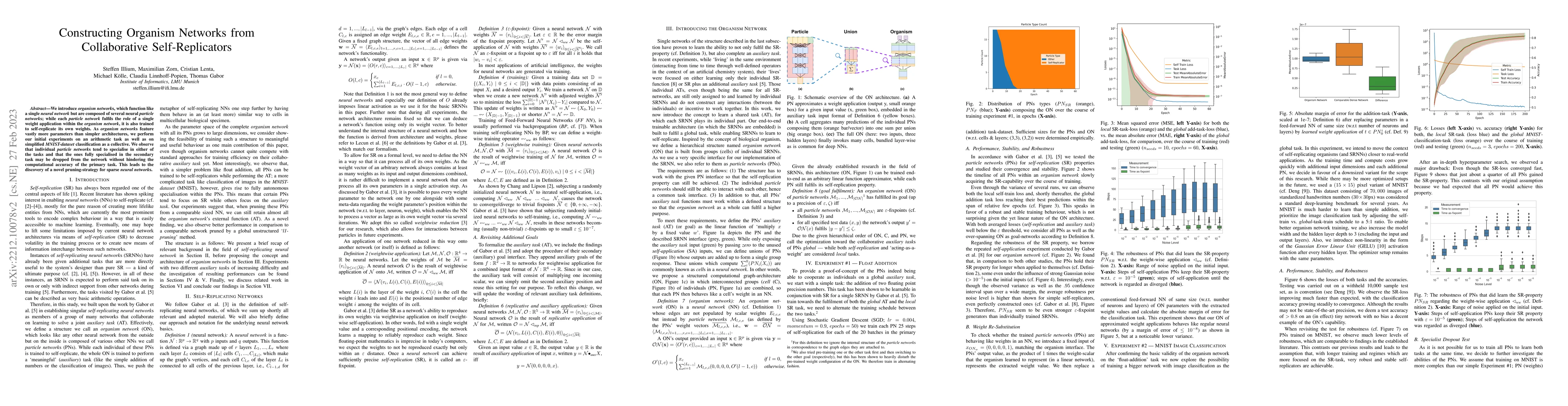 Thumbnail for Constructing Organism Networks from Collaborative Self-Replicators