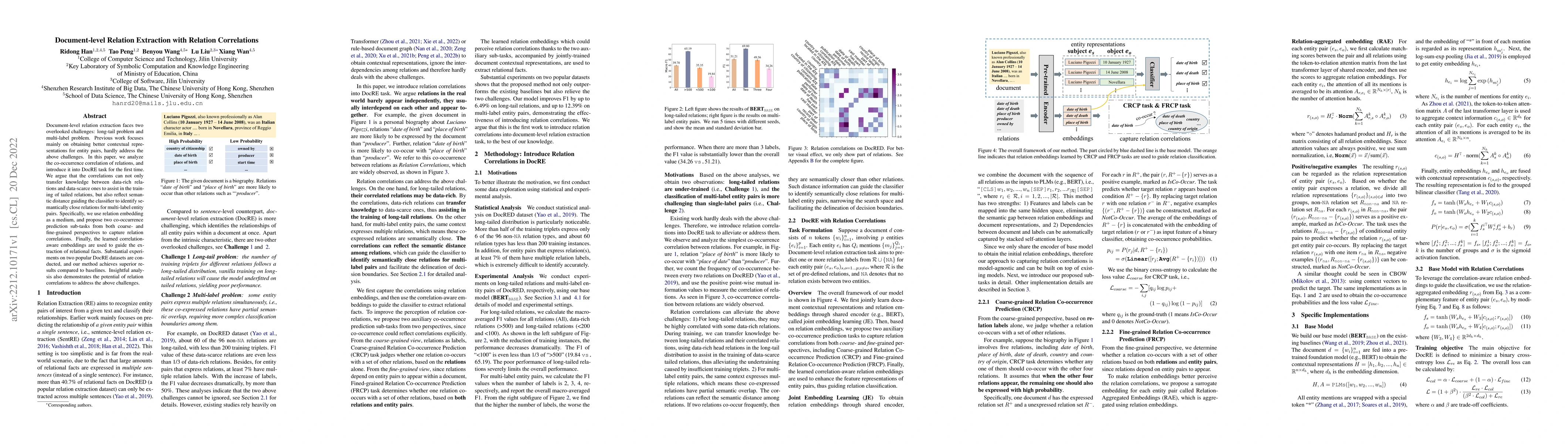 Thumbnail for Document-level Relation Extraction with Relation Correlations