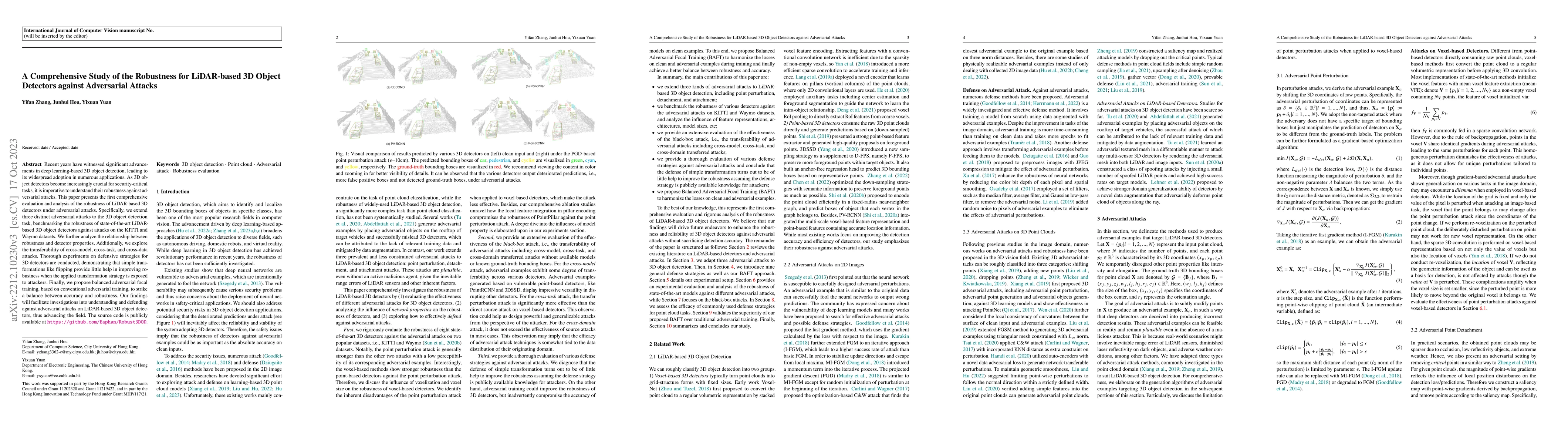 Thumbnail for A Comprehensive Study of the Robustness for LiDAR-based 3D Object
  Detectors against Adversarial Attacks