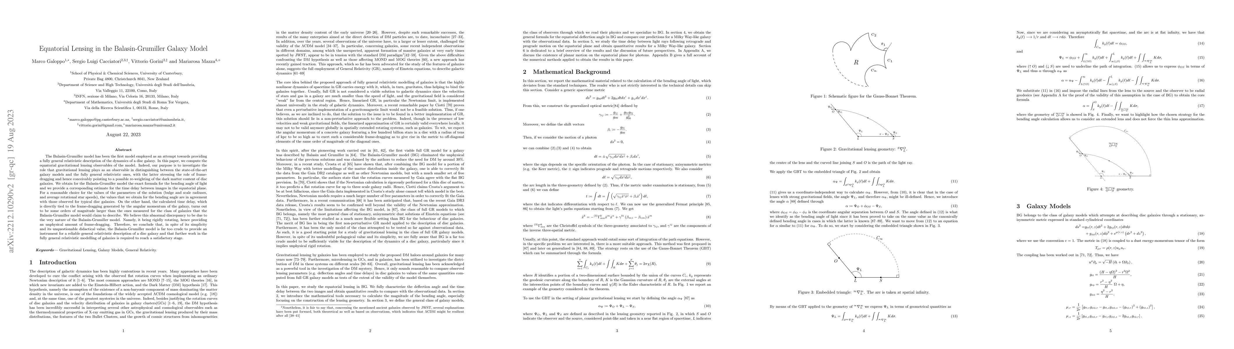 Thumbnail for Equatorial Lensing in the Balasin-Grumiller Galaxy Model