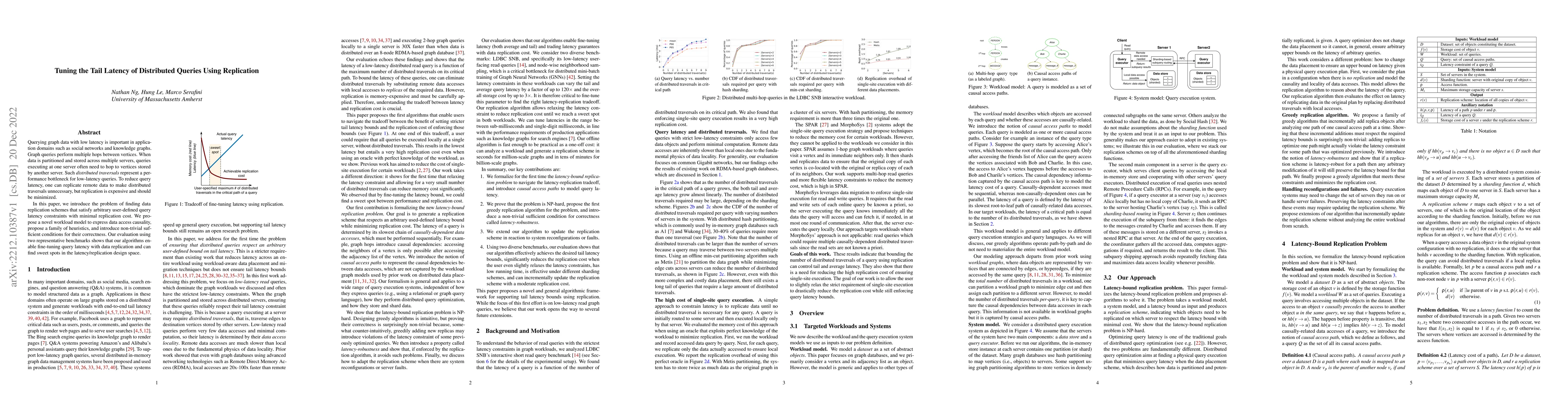 Thumbnail for Tuning the Tail Latency of Distributed Queries Using Replication
