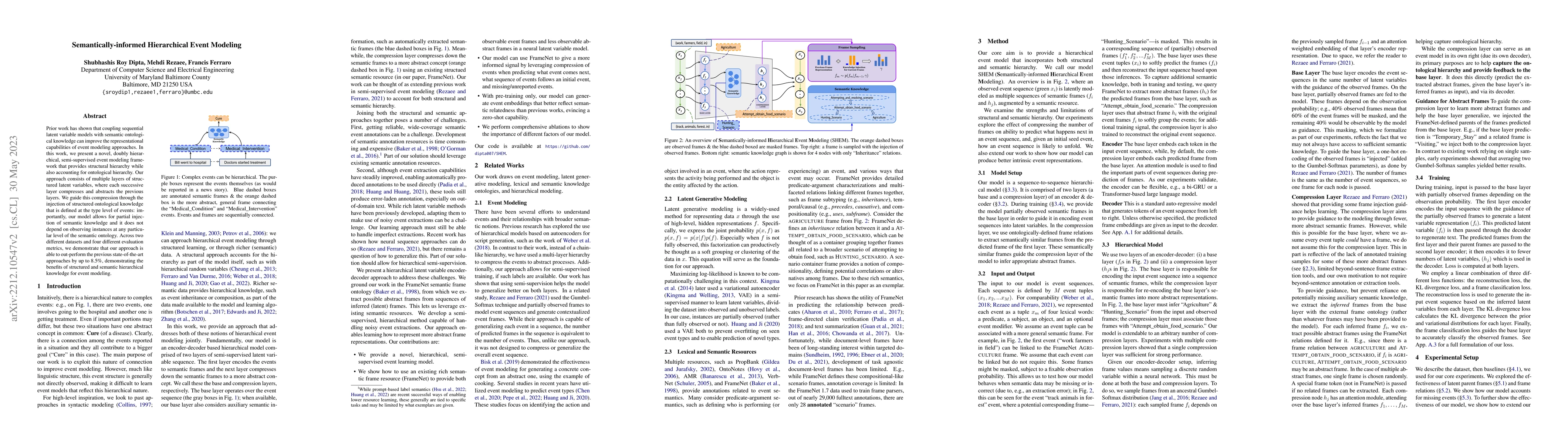 Thumbnail for Semantically-informed Hierarchical Event Modeling