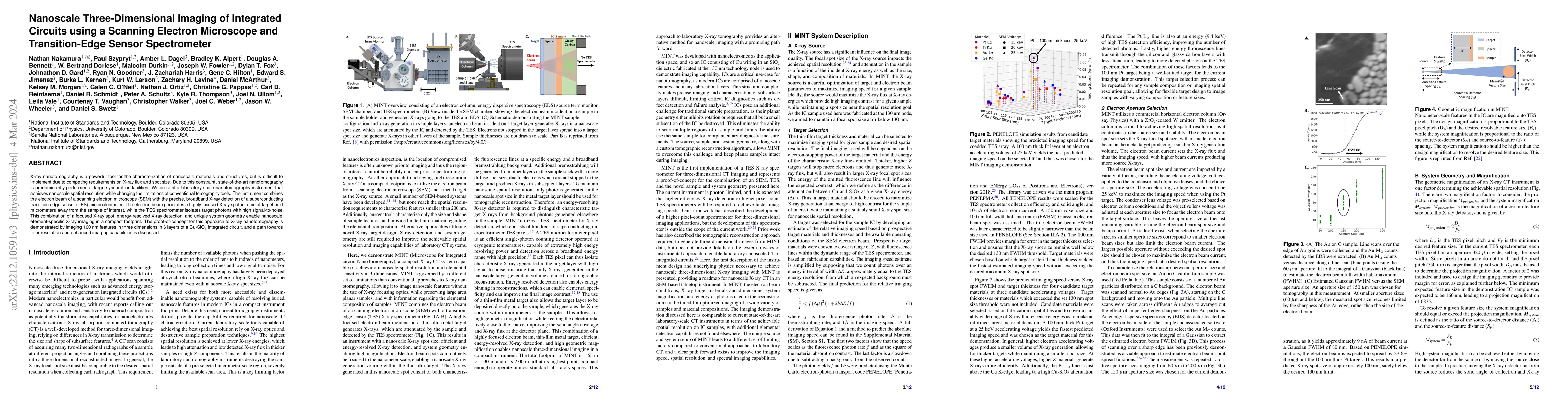 Thumbnail for Nanoscale Three-Dimensional Imaging of Integrated Circuits using a
  Scanning Electron Microscope and Transition-Edge Sensor Spectrometer