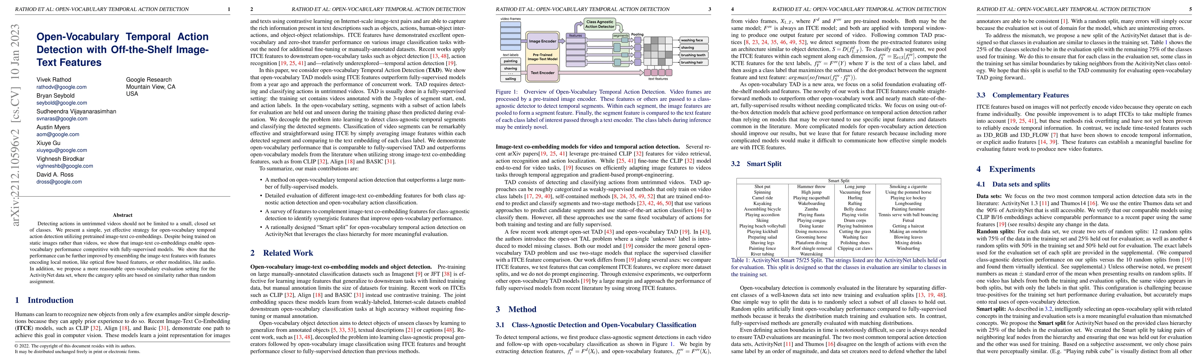 Thumbnail for Open-Vocabulary Temporal Action Detection with Off-the-Shelf Image-Text
  Features