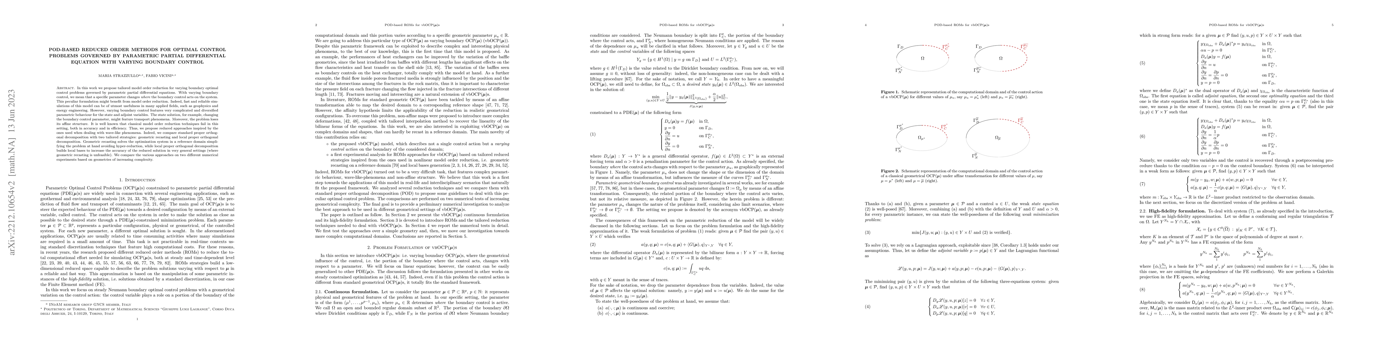 Thumbnail for POD-based reduced order methods for optimal control problems governed by
  parametric partial differential equation with varying boundary control