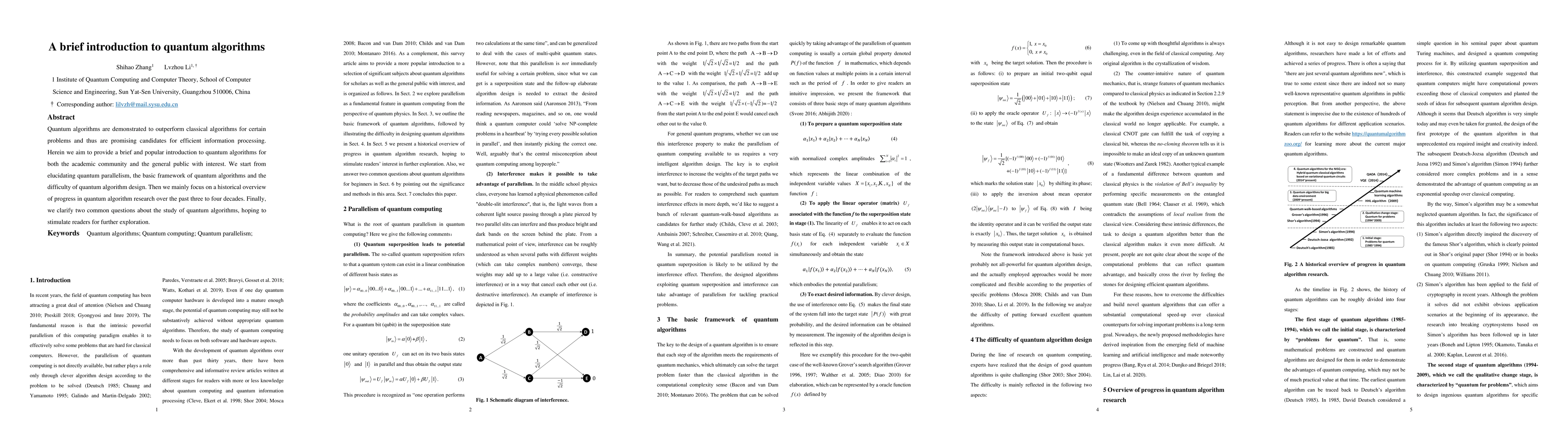 Thumbnail for A brief introduction to quantum algorithms