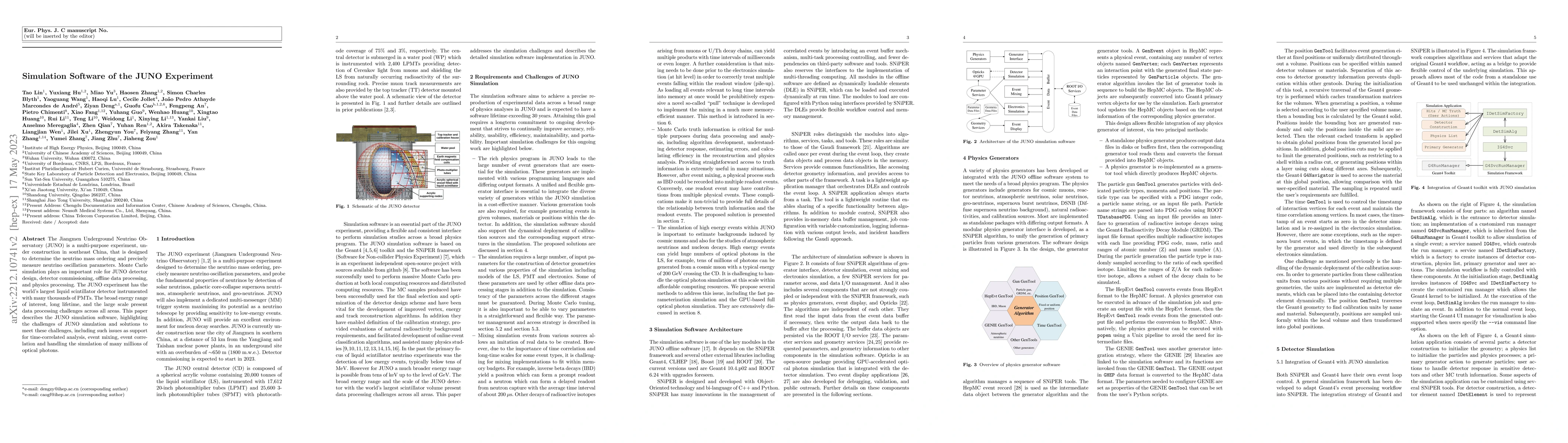 Thumbnail for Simulation Software of the JUNO Experiment