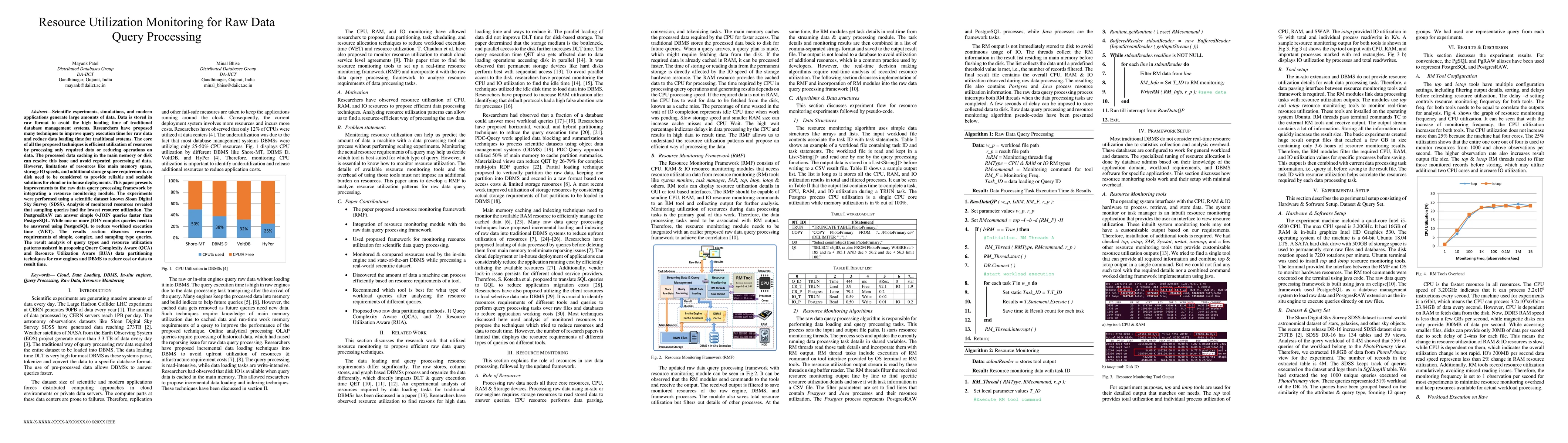 Thumbnail for Resource Utilization Monitoring for Raw Data Query Processing