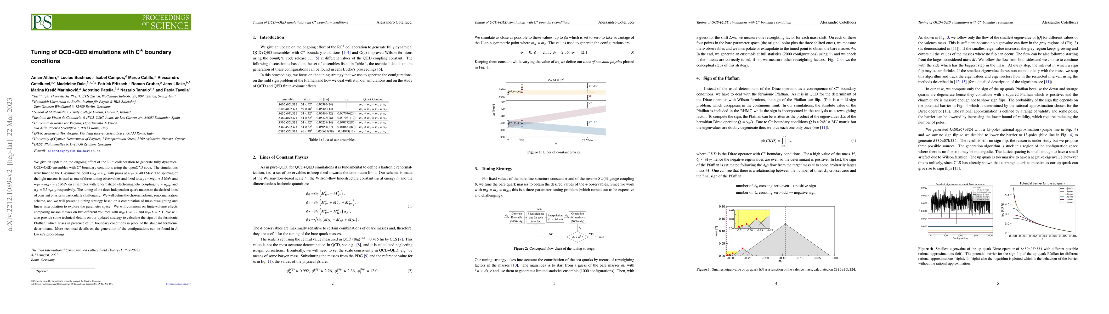 Thumbnail for Tuning of QCD+QED simulations with C$^{\star}$ boundary conditions